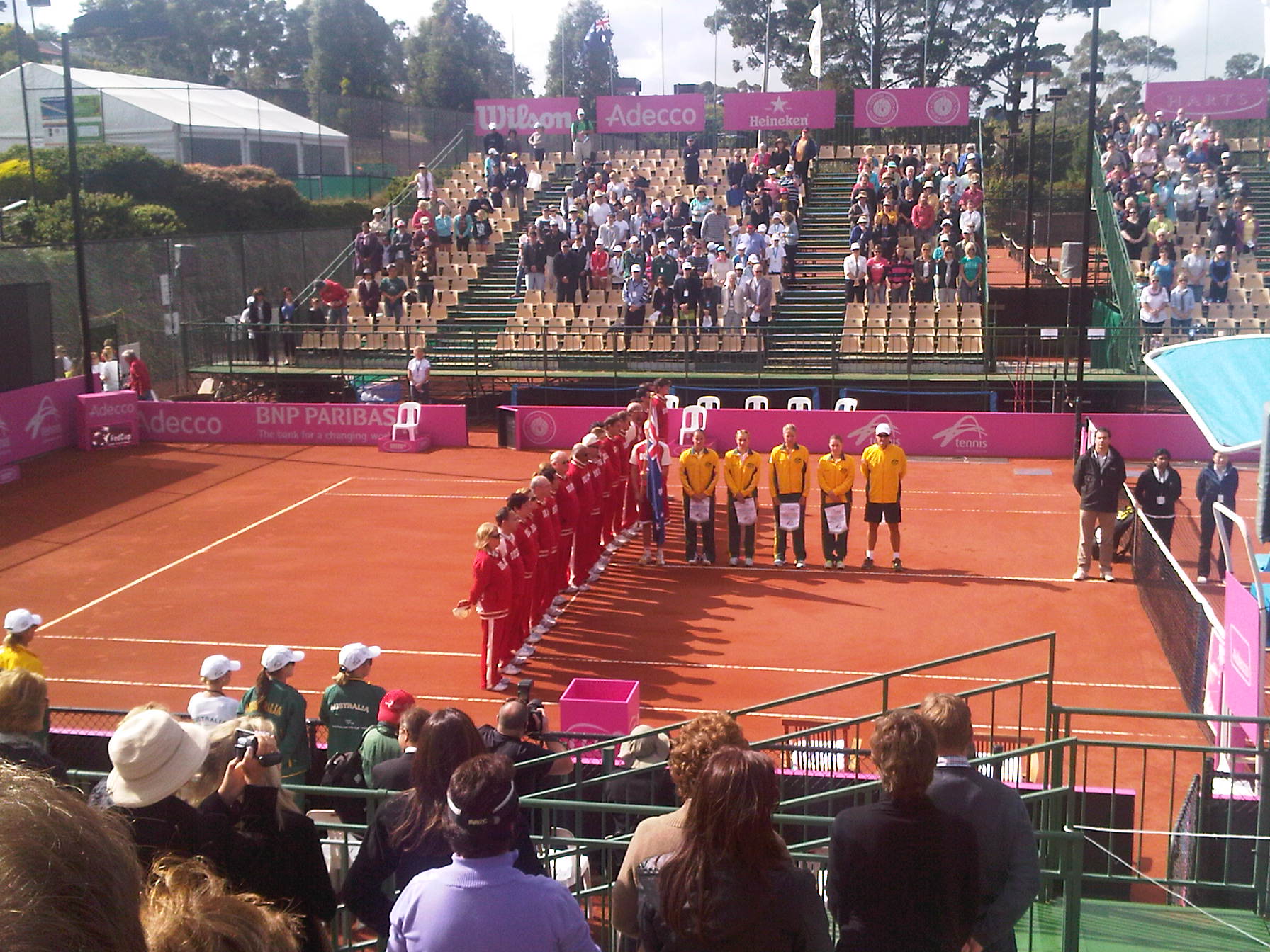 Fed Cup Open Ceromony